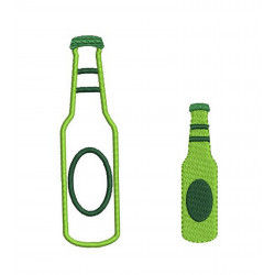 Stickdatei - Bierflasche